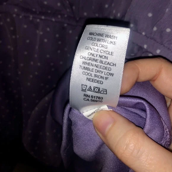 Maurices Polka•Dot Blouse 💜 - Picture 12 of 16